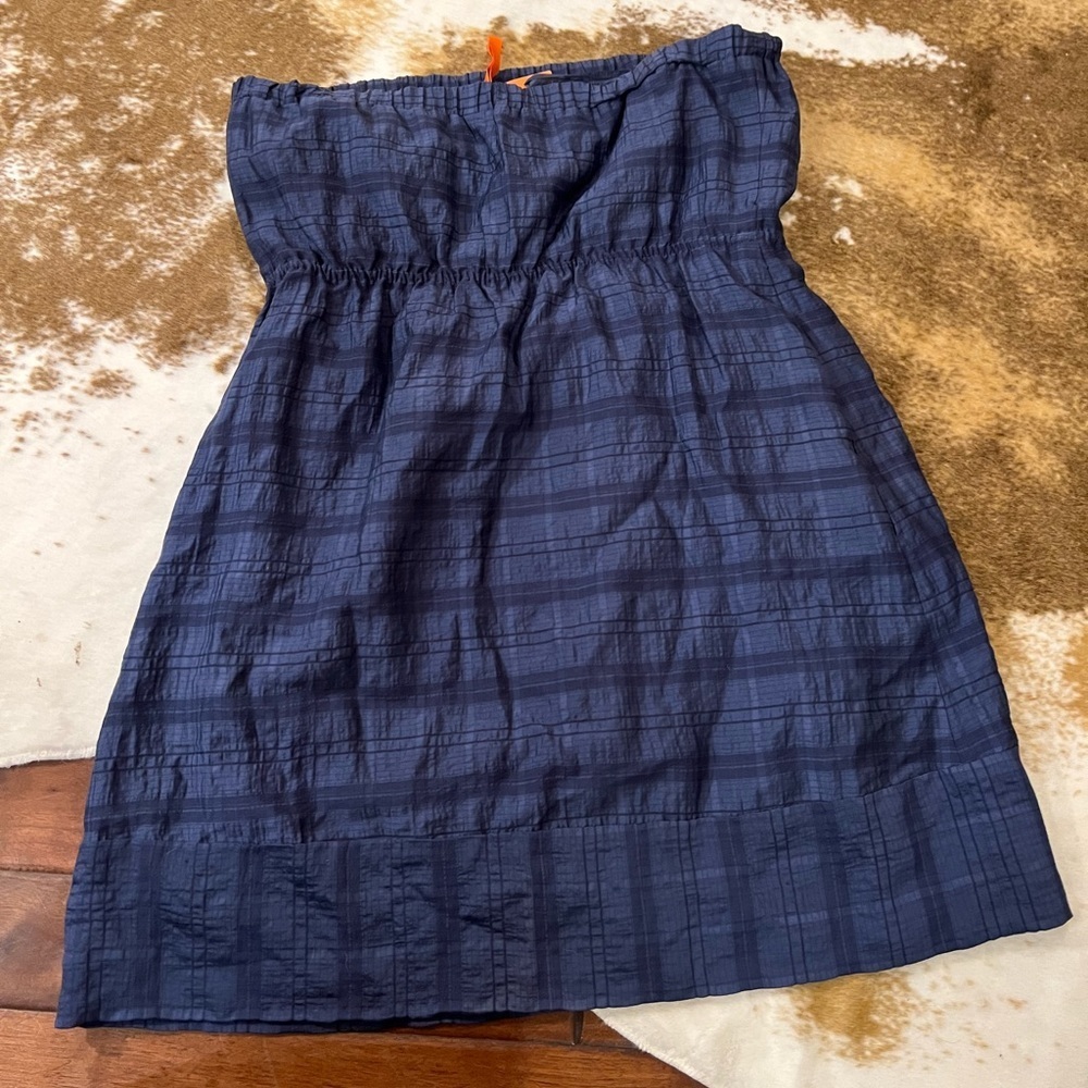 BLUE TUBE DRESS NWT